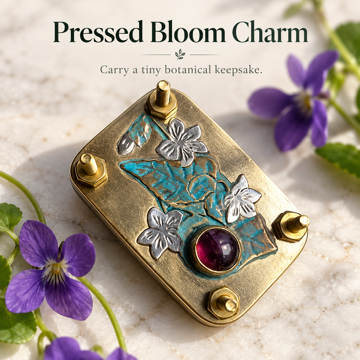 🌸📖 Pocket-Size Flower Press – Turn Tiny Blooms Into Lasting Keepsakes