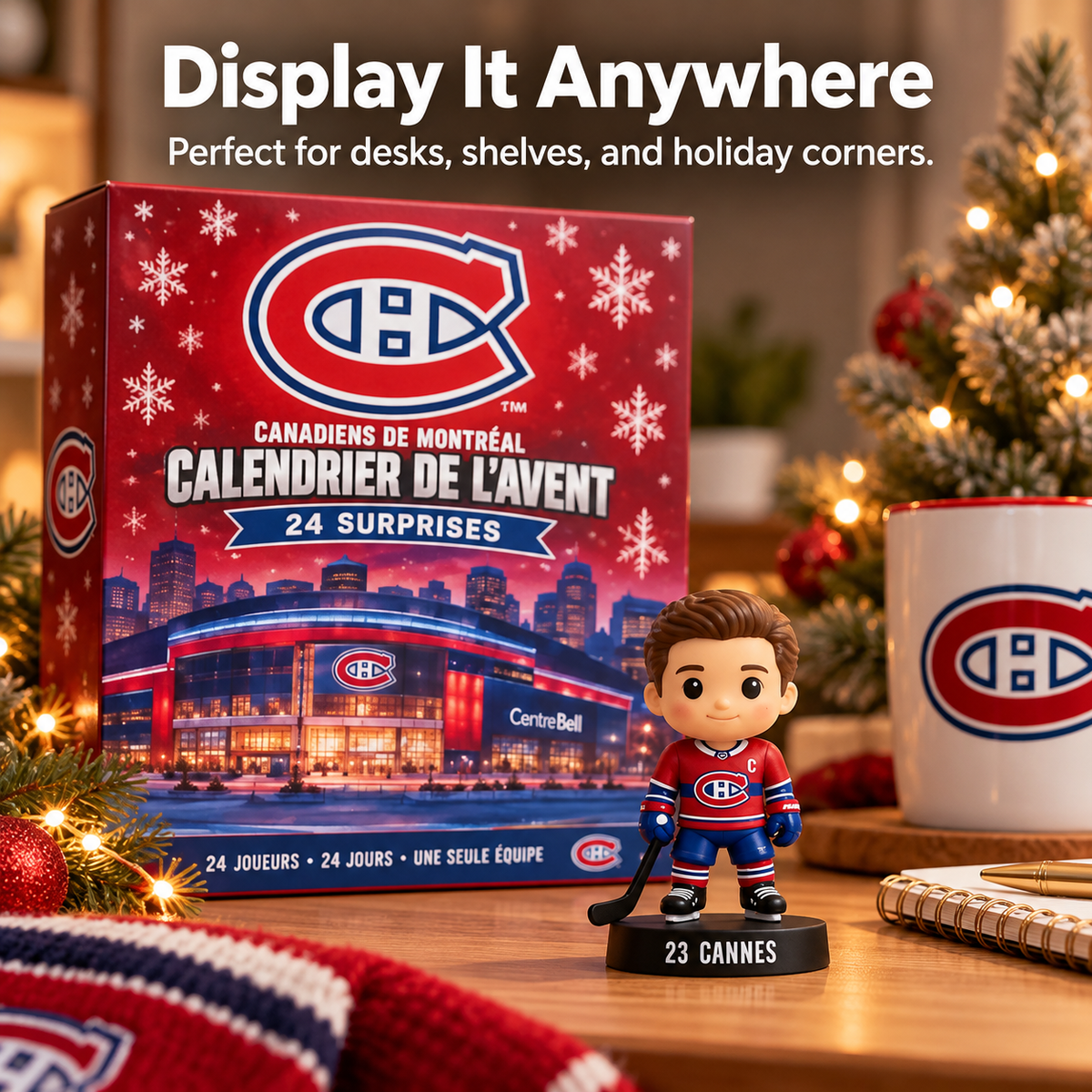 🎄🏒 Habs Holiday Countdown™ | Montreal Canadiens 2026 Advent Calendar