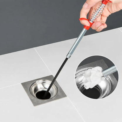 🔥🚿 Skip the Plumber | Heavy-Duty Drain Clog Remover Tool