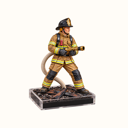 🚒💨 Firefighter Mist Station | Desktop Humidifier
