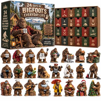 🔥🐾 Bigfoot, Just Like Us | 24 Days of Everyday Sasquatch Life