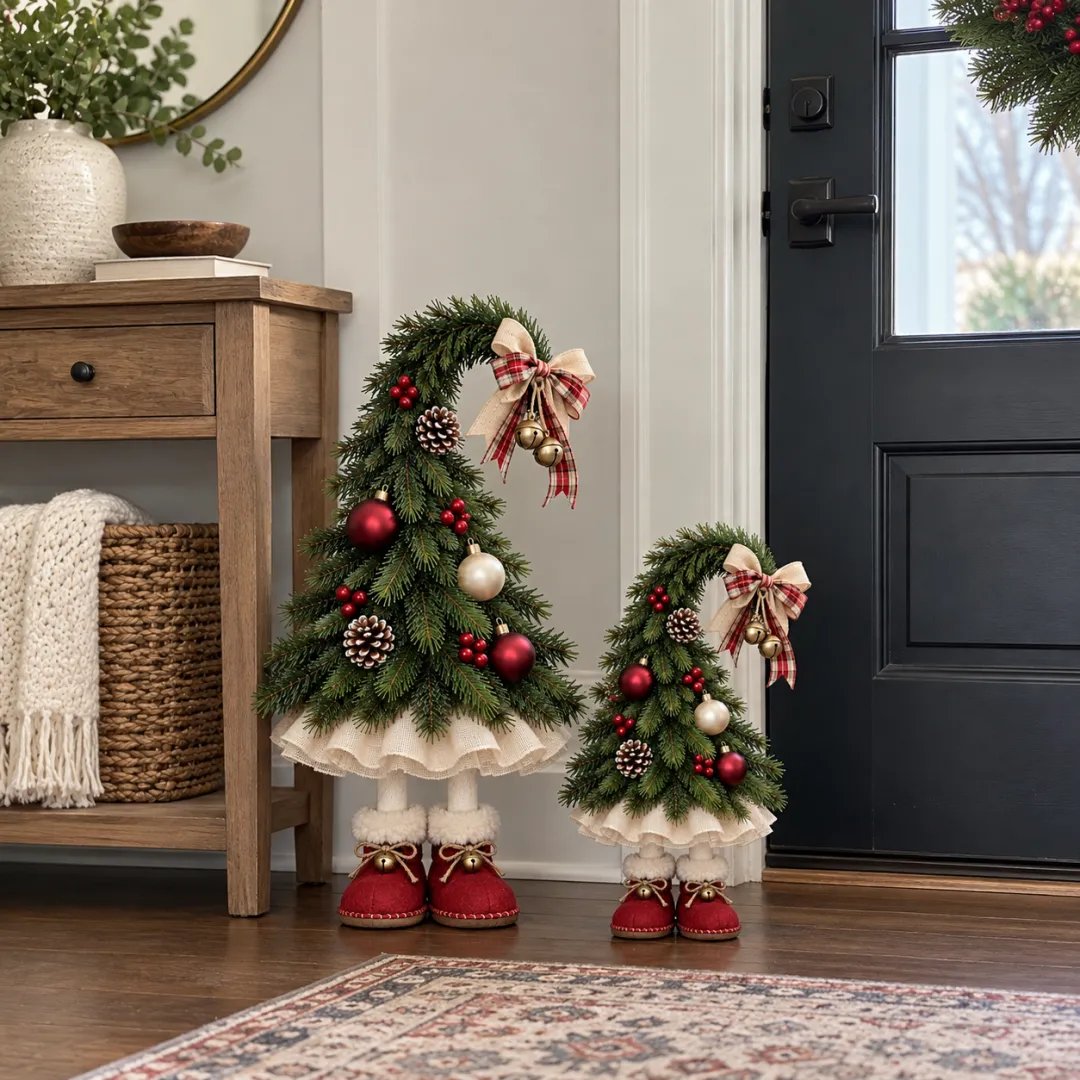 🎄🧝 Treetop Mischief™ | Playful Christmas Elf Decor
