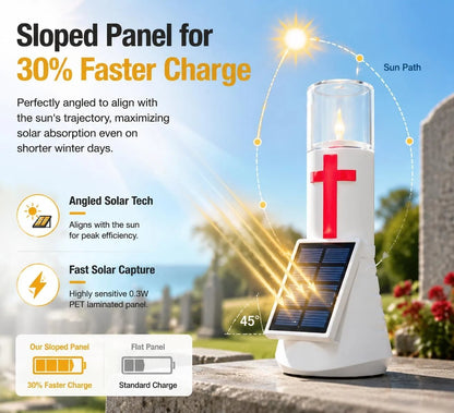 Solar Memorial Flameless Candle Lights
