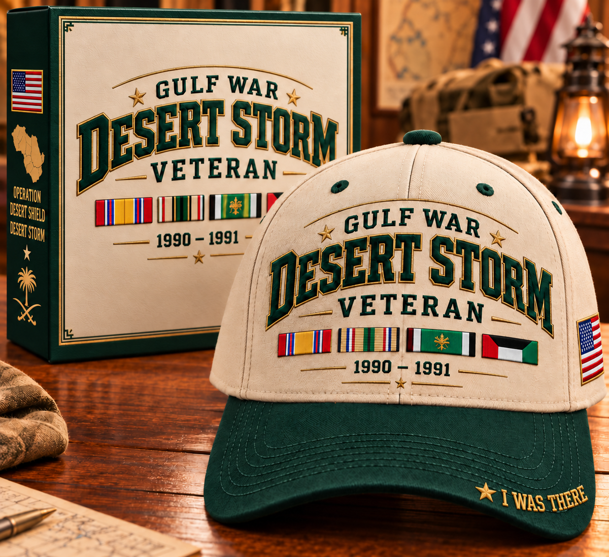 🏆Last Day Promo: 45% OFF! 🏜️Gulf War Veteran Tribute Cap