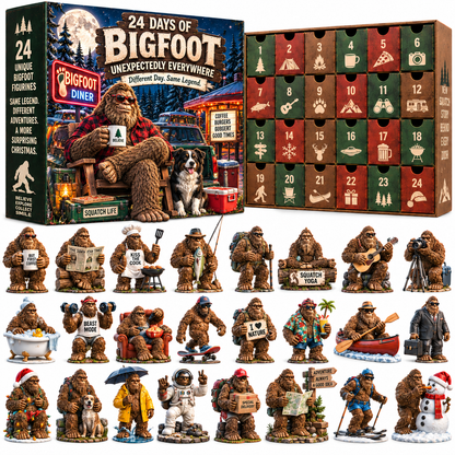 🔥🐾 Bigfoot, Just Like Us | 24 Days of Everyday Sasquatch Life