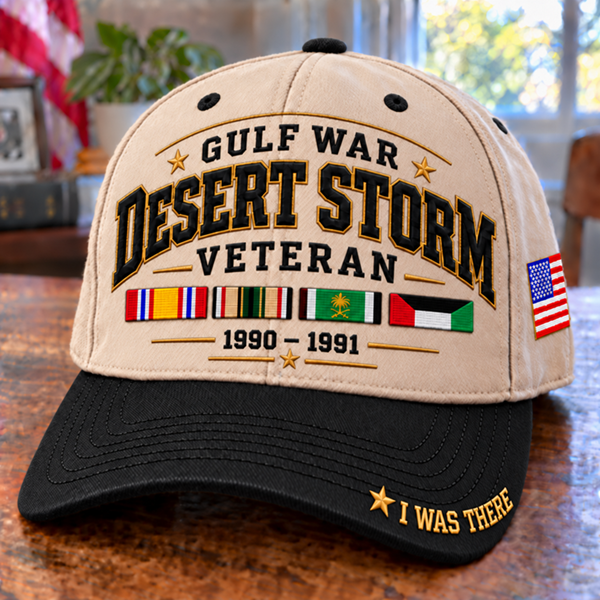 🏆Last Day Promo: 45% OFF! 🎖️ Gulf War Legacy | Veteran Tribute Cap