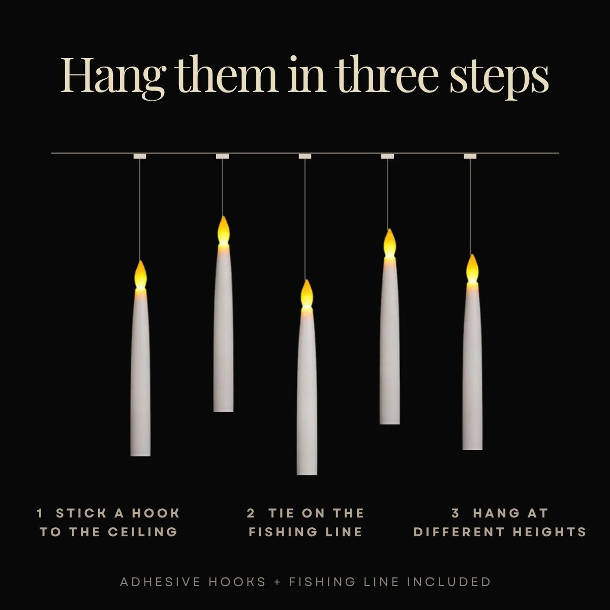 ✨🕯️ Neatify Magic Floating Candles™ | Enchanting Flameless Candle Set