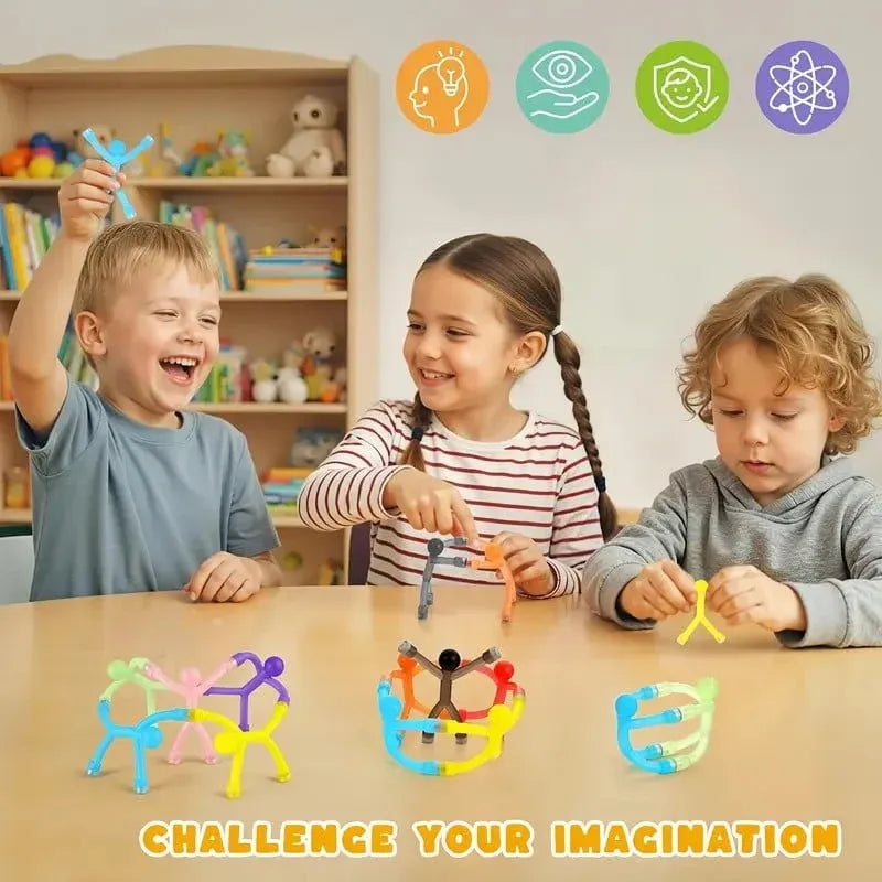 🔥LAST DAY 50% OFF -✨Unisex Kids' Magnetic Building Set (Set of 10)