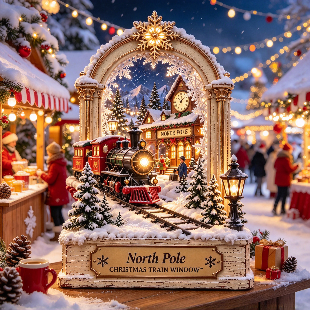 ✨🎄 Yuletide Storyglow™ | 3 Enchanted Christmas Window Scenes