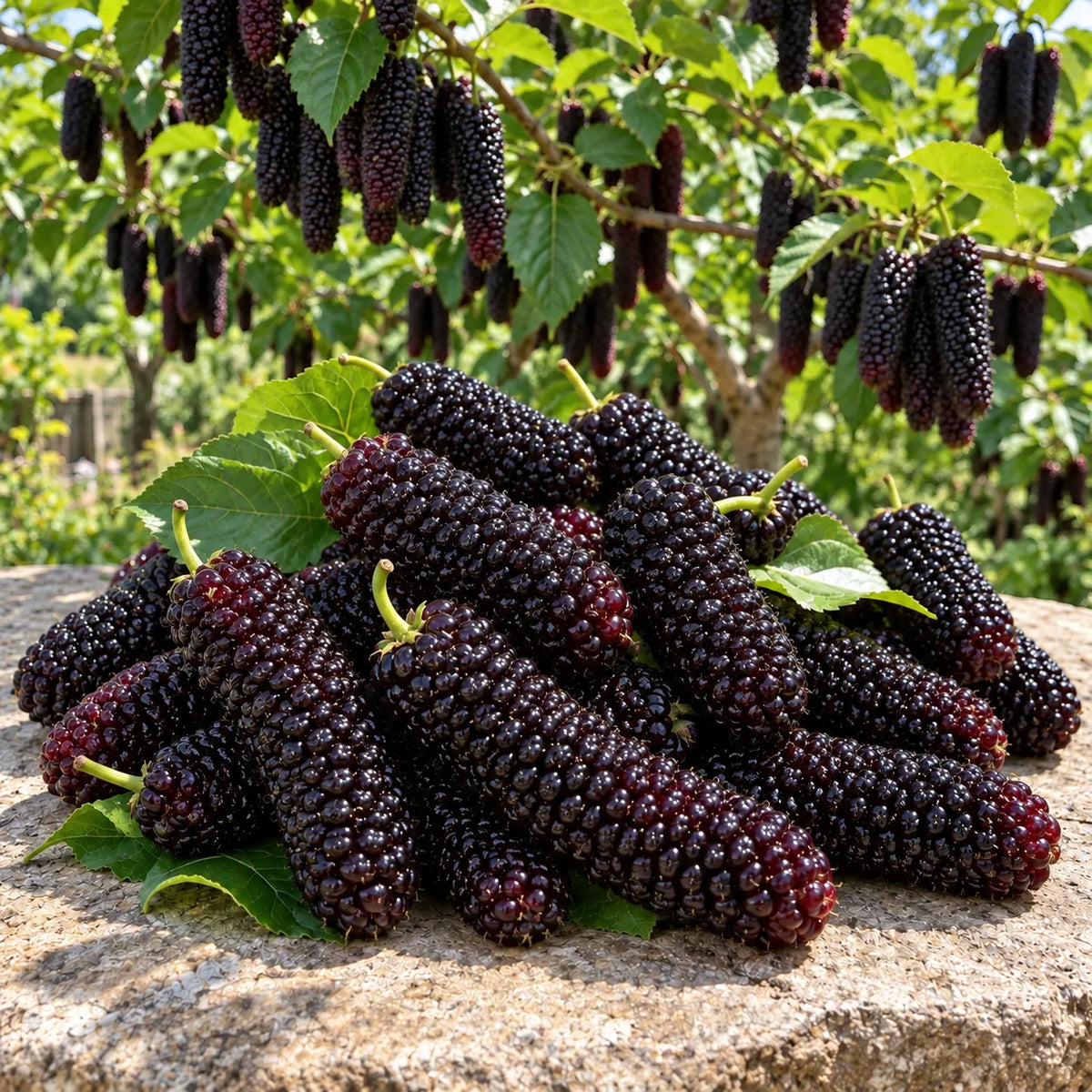 🌳 Rare Giant Red & Black Mulberry Tree 🌿