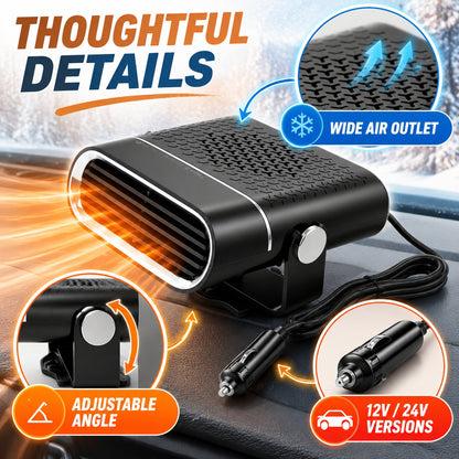 🚗❄️ FrostAway™ | Portable Car Heater & Windshield Defroster