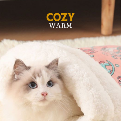 🎅🔥 Christmas Hot Sale 50% OFF | CozyCloud™ Plush Pet Nest for Cats & Dogs