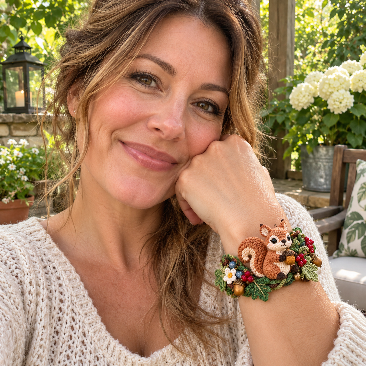 🌿🧶 Forest Friends on Your Wrist | Handmade Crochet Animal Bracelets
