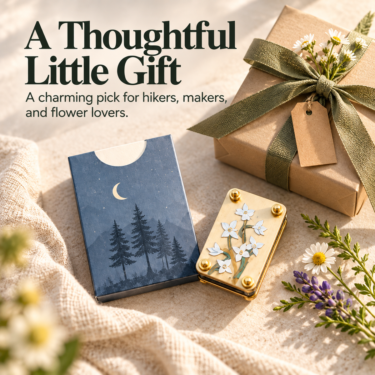 🌸📖 Pocket-Size Flower Press – Turn Tiny Blooms Into Lasting Keepsakes