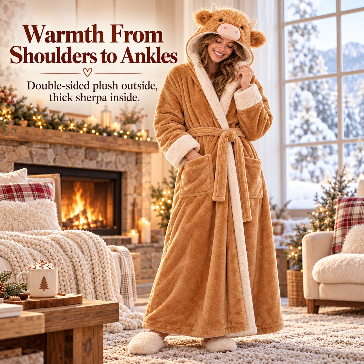 🐮❄️ Fluffy Winter™ | Ultra-Cozy Plush Winter Comfort