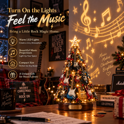 🎸🎄 Christmas Rock ’n’ Glow™ | Musical Guitar Tree Light