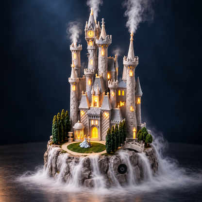 👑🏰 Princess Castle Glow™ | Fairytale Mist Humidifier