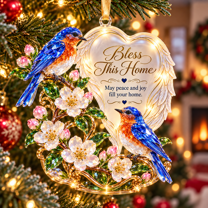❤️ Heavenly Hearts™ | 6 Inspirational Angel Wing Christmas Ornaments