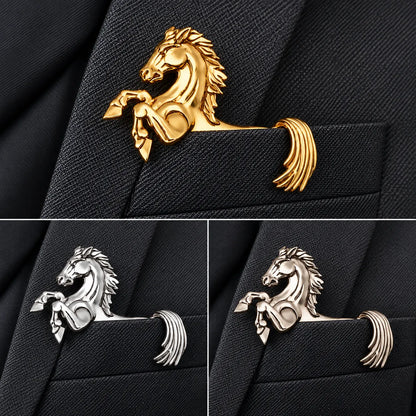 ✨ Sculptural Animal Brooch | A Bold Finishing Touch for Suits & Blazers