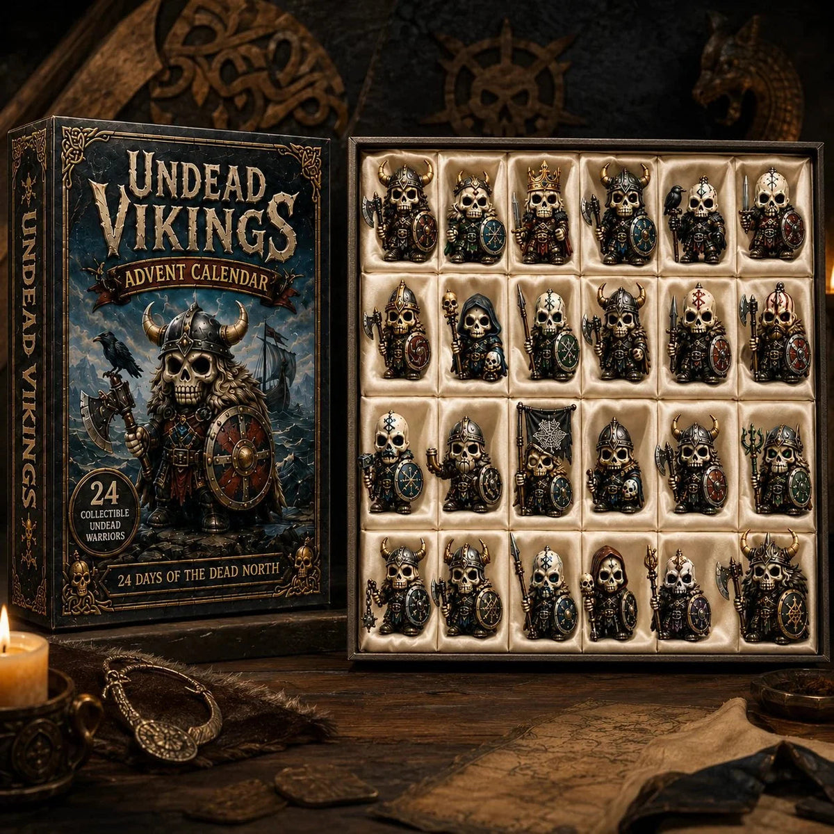 💀⚔️ Valhalla Undead™ | 24-Day Dark Fantasy Advent Calendar