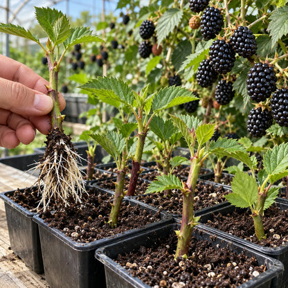 🫐🌿 Giant Sweet Blackberry Seeds – Extra-Large, Juicy Berries for Home Gardens!