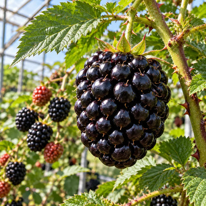 🫐🌿 Giant Sweet Blackberry Seeds – Extra-Large, Juicy Berries for Home Gardens!