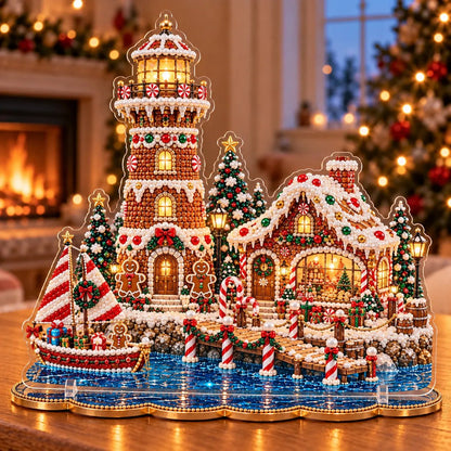 ✨🗼 Pearl Lighthouse Christmas™ | Premium Diamond Painting Art Kit