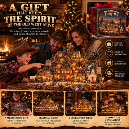🤠✨ Frontier After Dark | Lighted Old West Village