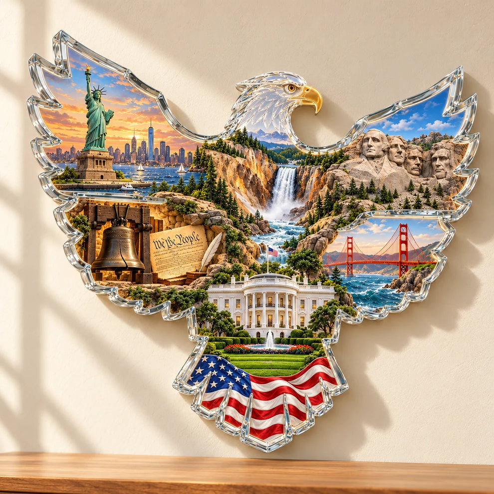 American Heritage eagle sculpted finish