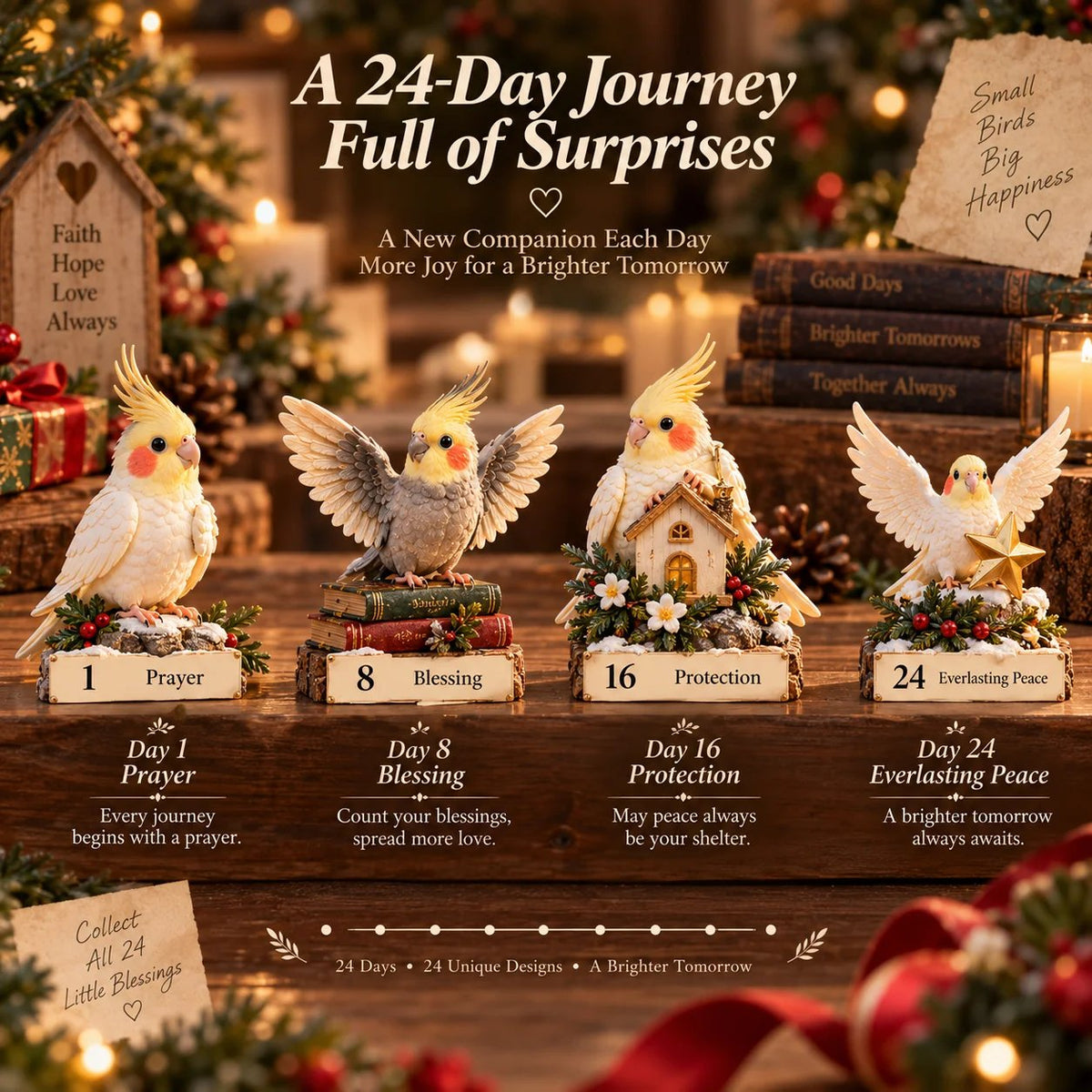 🐦 Cockatiel Chaos | 24 Days of Feathered Mischief & Surprises 🎁