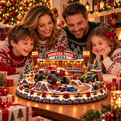 🎅⛽ Christmas at the Old Gas Station | Vintage Holiday Village Collectible 🎄