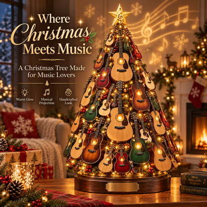 🎸🎄 Christmas Rock ’n’ Glow™ | Musical Guitar Tree Light