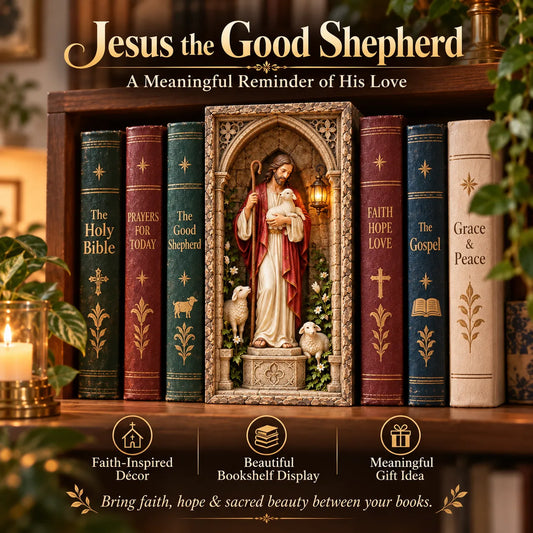 🔥LAST DAY 50% OFF - ✝️📚 Bring Faith, Hope & Sacred Stories to Life Between Your Books