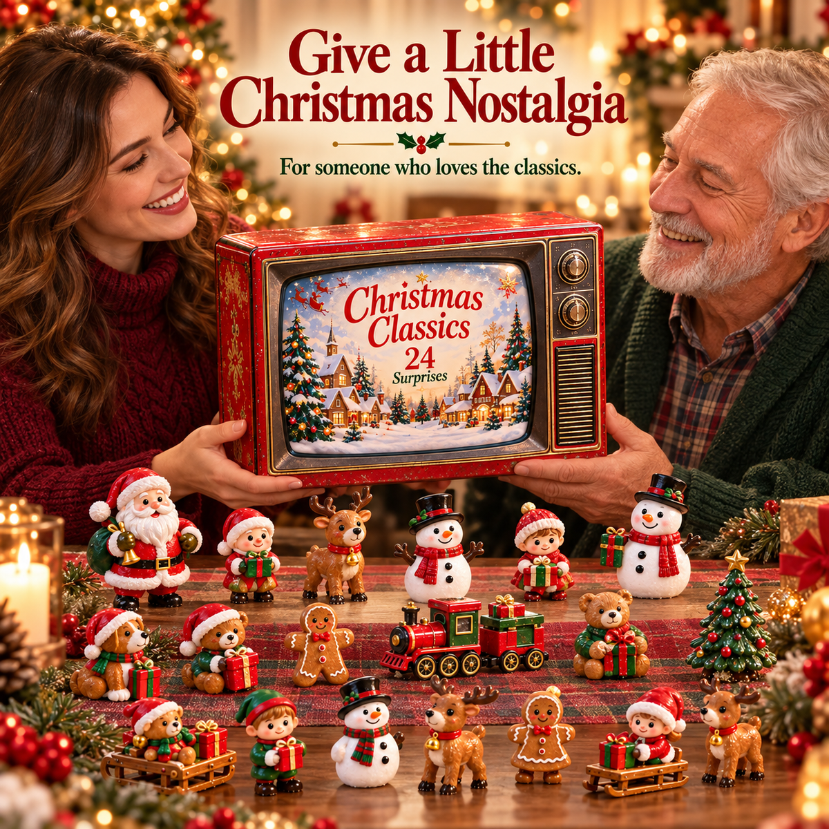 🎄📺 Christmas Classics Countdown™ | 24-Day Nostalgic Holiday Advent Calendar