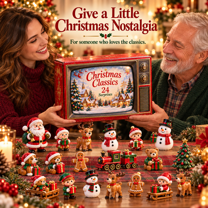🎄📺 Christmas Classics Countdown™ | 24-Day Nostalgic Holiday Advent Calendar