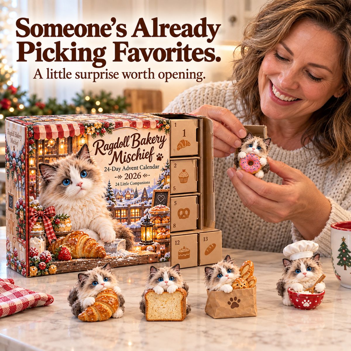 🐱 Ragdoll Bakery Mischief 24 Day Advent Calendar 🎄🥐