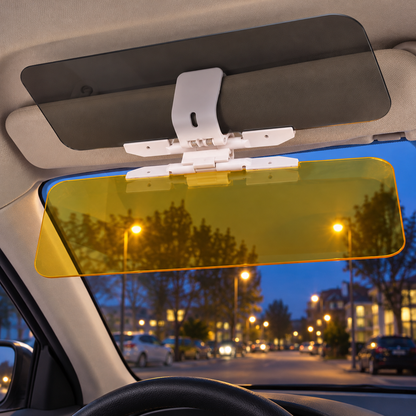 🚗🌙 Day or Night, Drive with Less Glare | Universal Anti-Glare Visor ✨