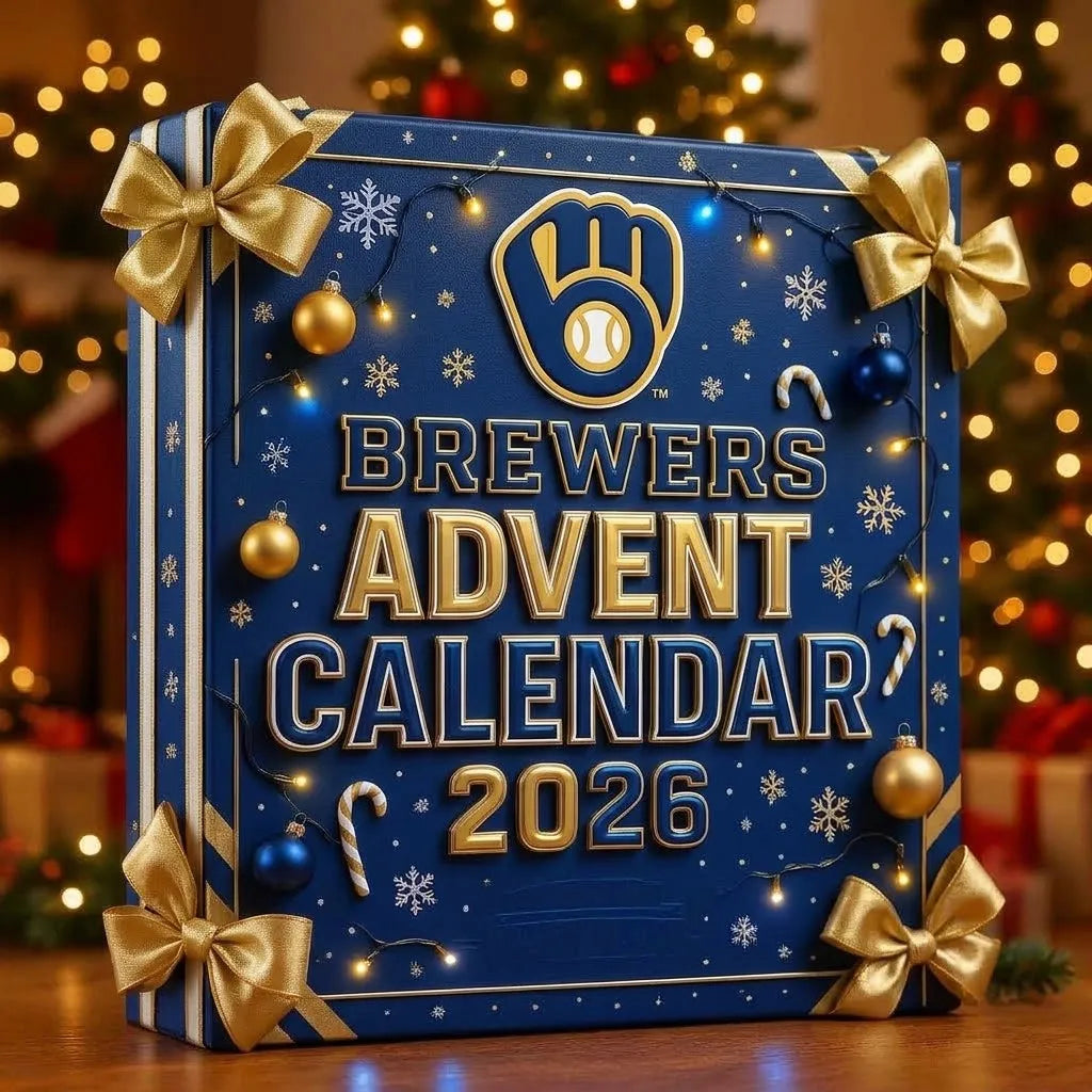 🎄⚾ Brewers 2026 Advent Calendar – 24 Days of Baseball-Themed Holiday Surprises & Collectibles