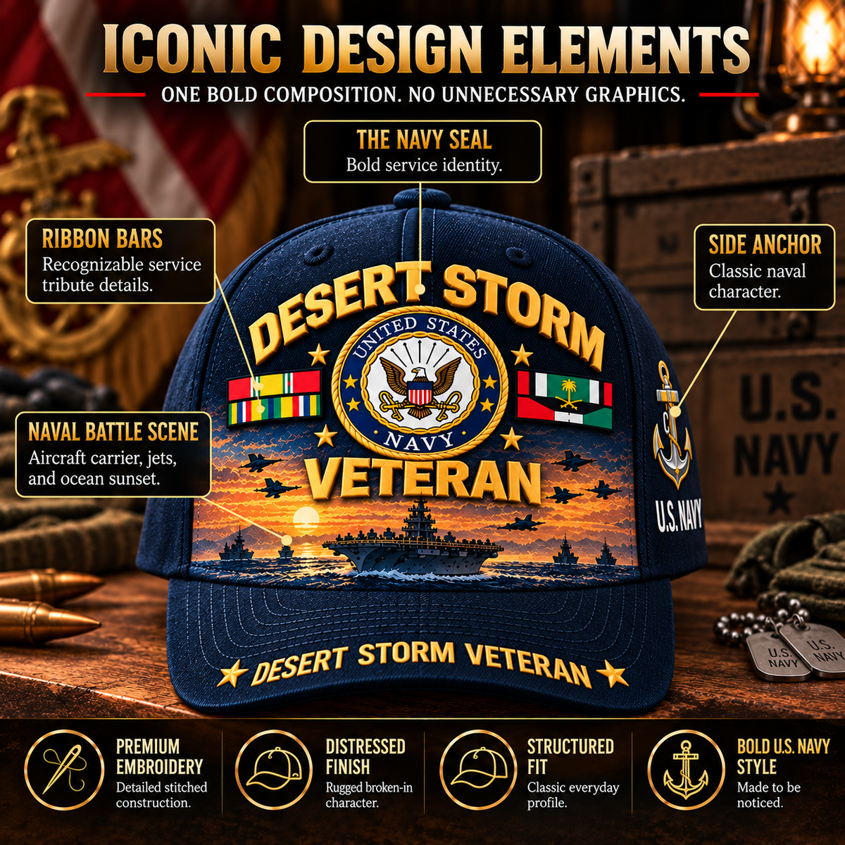 🏆 Forged in Desert Storm | 35 Years of Brotherhood & Honor