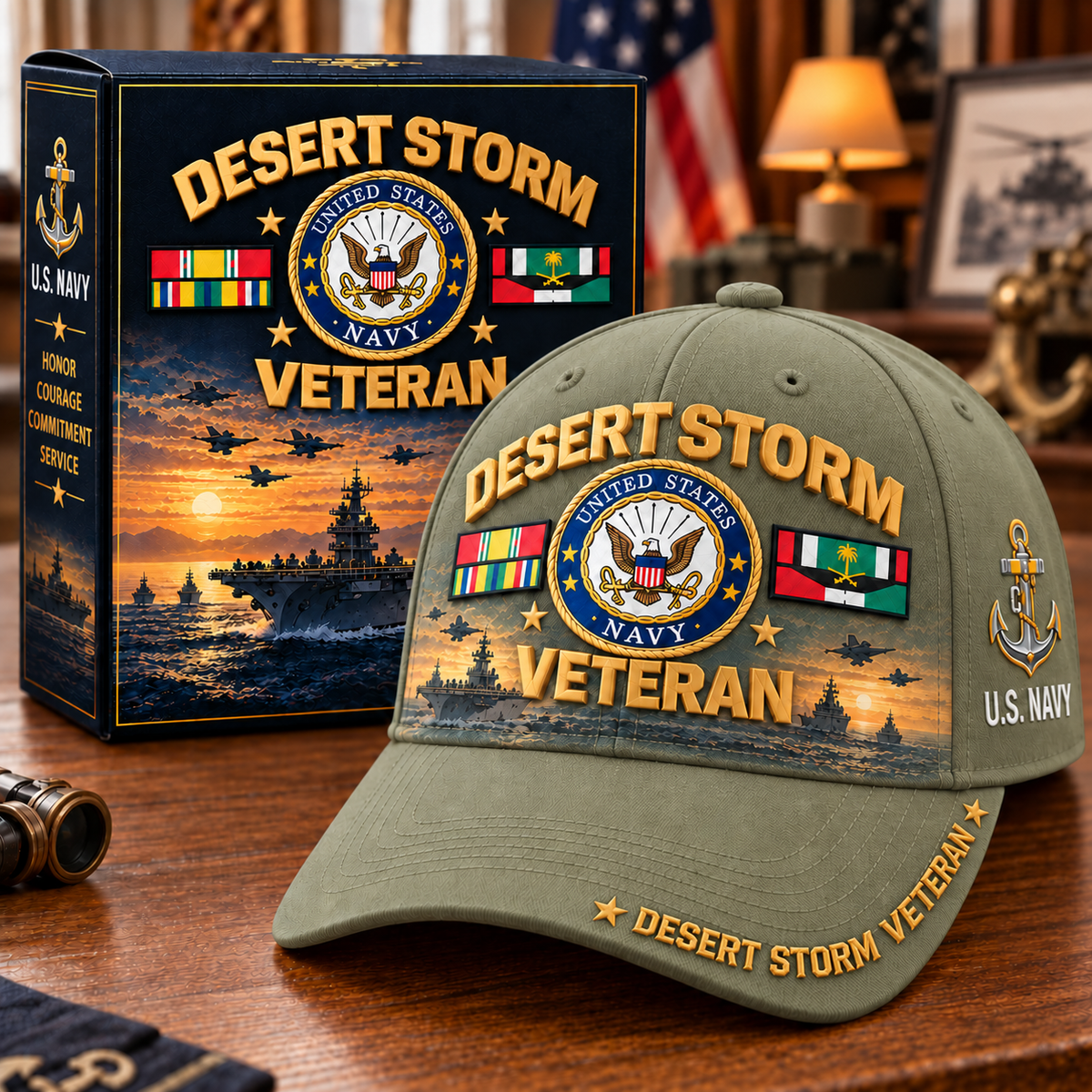 🏆 Forged in Desert Storm | 35 Years of Brotherhood & Honor
