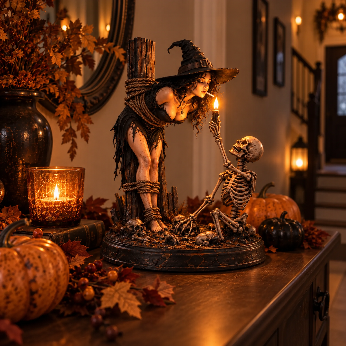 🔮💀 The Forgotten Séance™ | Dark Fantasy Halloween Decor