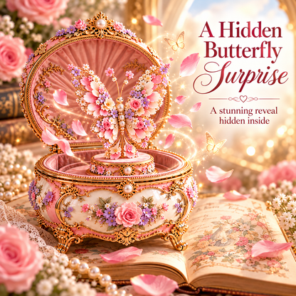 🌸🩰 Ballerina in Bloom™ | Magical Butterfly Music Box
