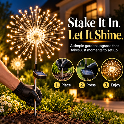 ☀️ Daylight to Starlight™ | Solar Dandelion Garden Light