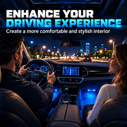 🚗✨ Step In. Light Up. | Automatic Car Interior Ambient Lights