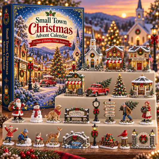 🏘️ 2026 Christmas Village Advent Calendar | 24 Days of Small Town Magic