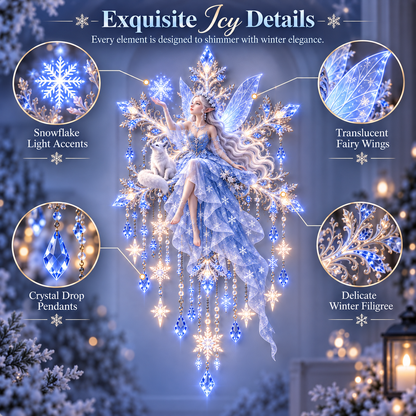 ✨ Starlit Snow Elf™ | Magical Winter Wall Decor