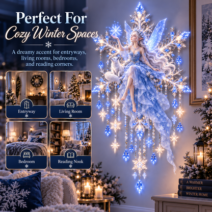 ✨ Starlit Snow Elf™ | Magical Winter Wall Decor