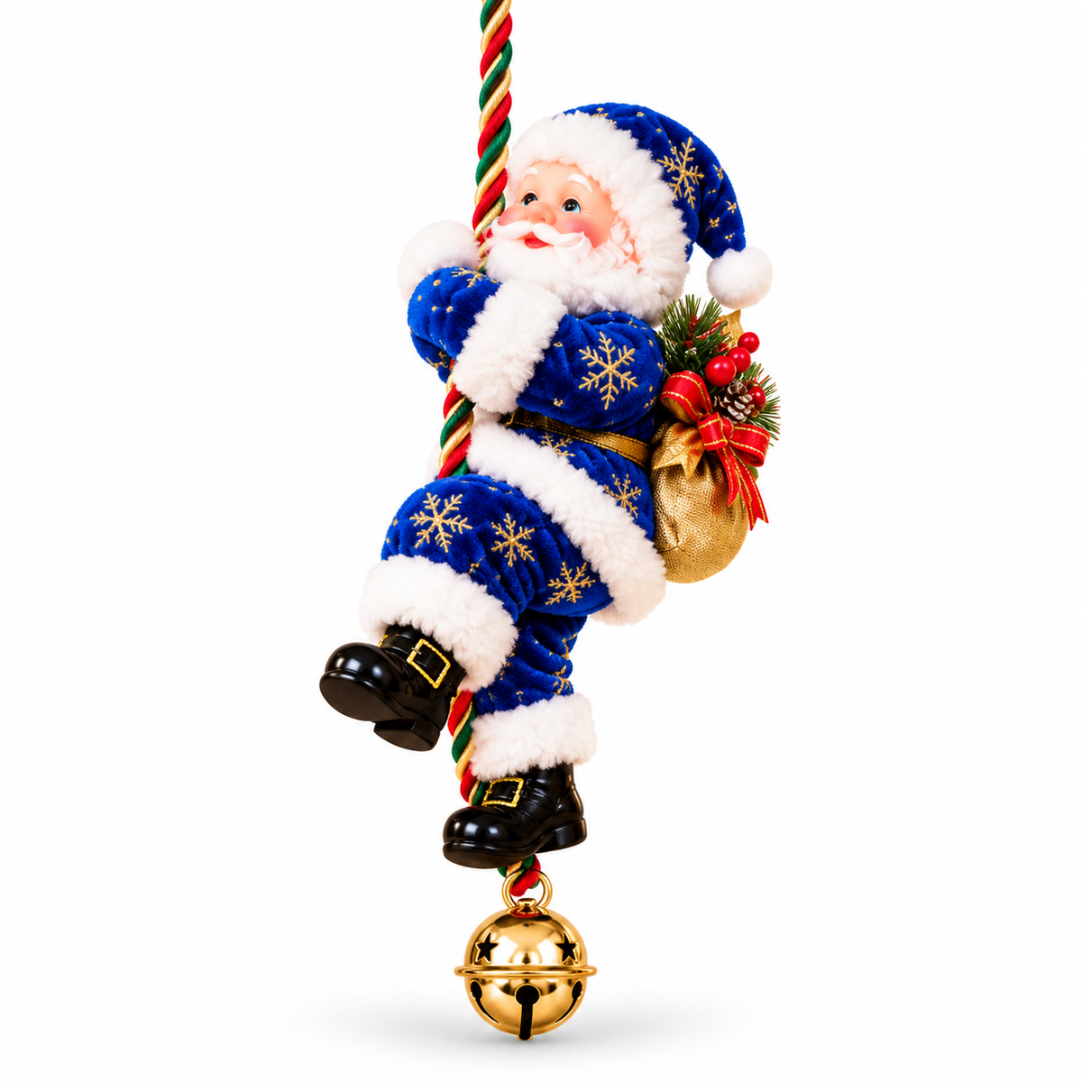 🎅🎄 Climbing Santa™ | Festive Christmas Rope Hanging Decor