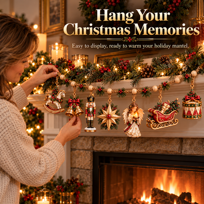 🎄✨ Christmas Heirloom Collection™ | 7-Piece Vintage Garland Set