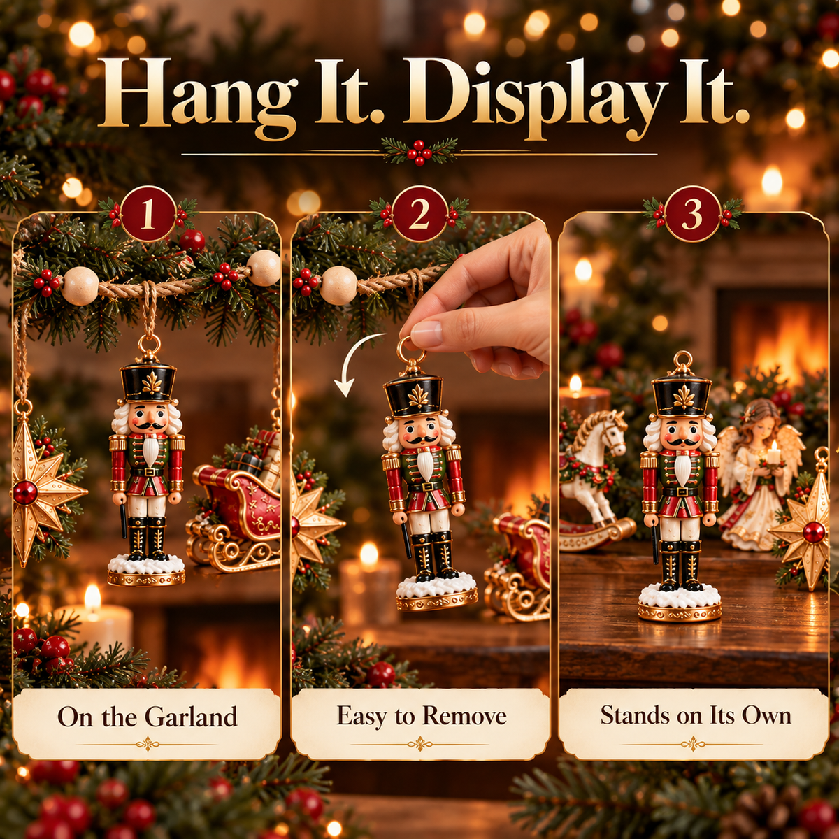 🎄✨ Christmas Heirloom Collection™ | 7-Piece Vintage Garland Set
